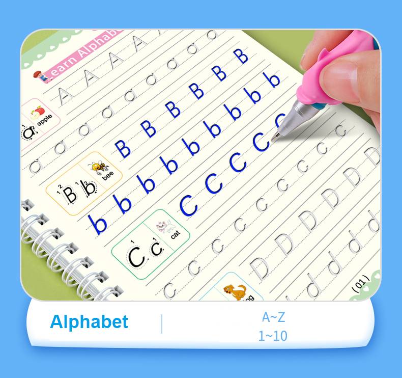 Alphabet Magic Groove Calligraphy Copybook